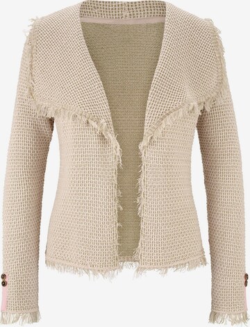 heine Knit Cardigan in Beige: front