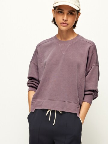 Next Sweatshirt in Lila: Vorderseite