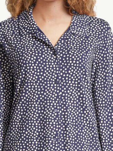 SEIDENSTICKER Pajama 'Light Stretch' in Blue