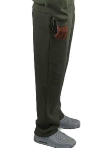 HEFTYKA Loose fit Workout Pants 'OPEN' in Green