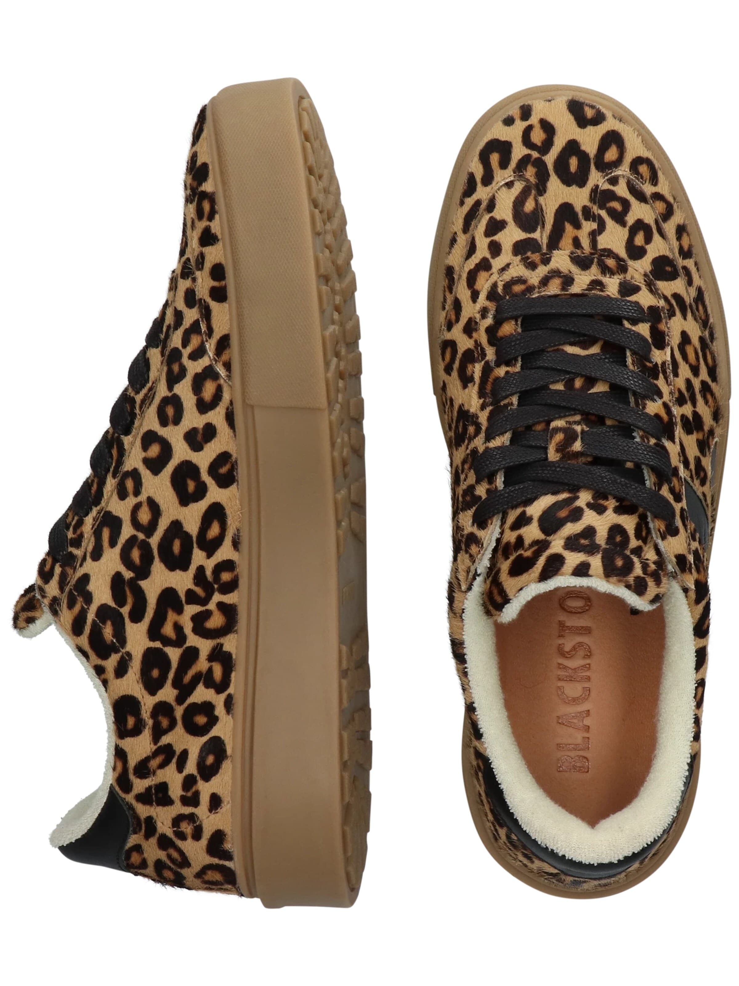 BLACKSTONE Låg sneaker 'Quartz Auden EL298' i brun