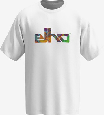 elho Shirt 'Innsbruck 89' in Wit: voorkant