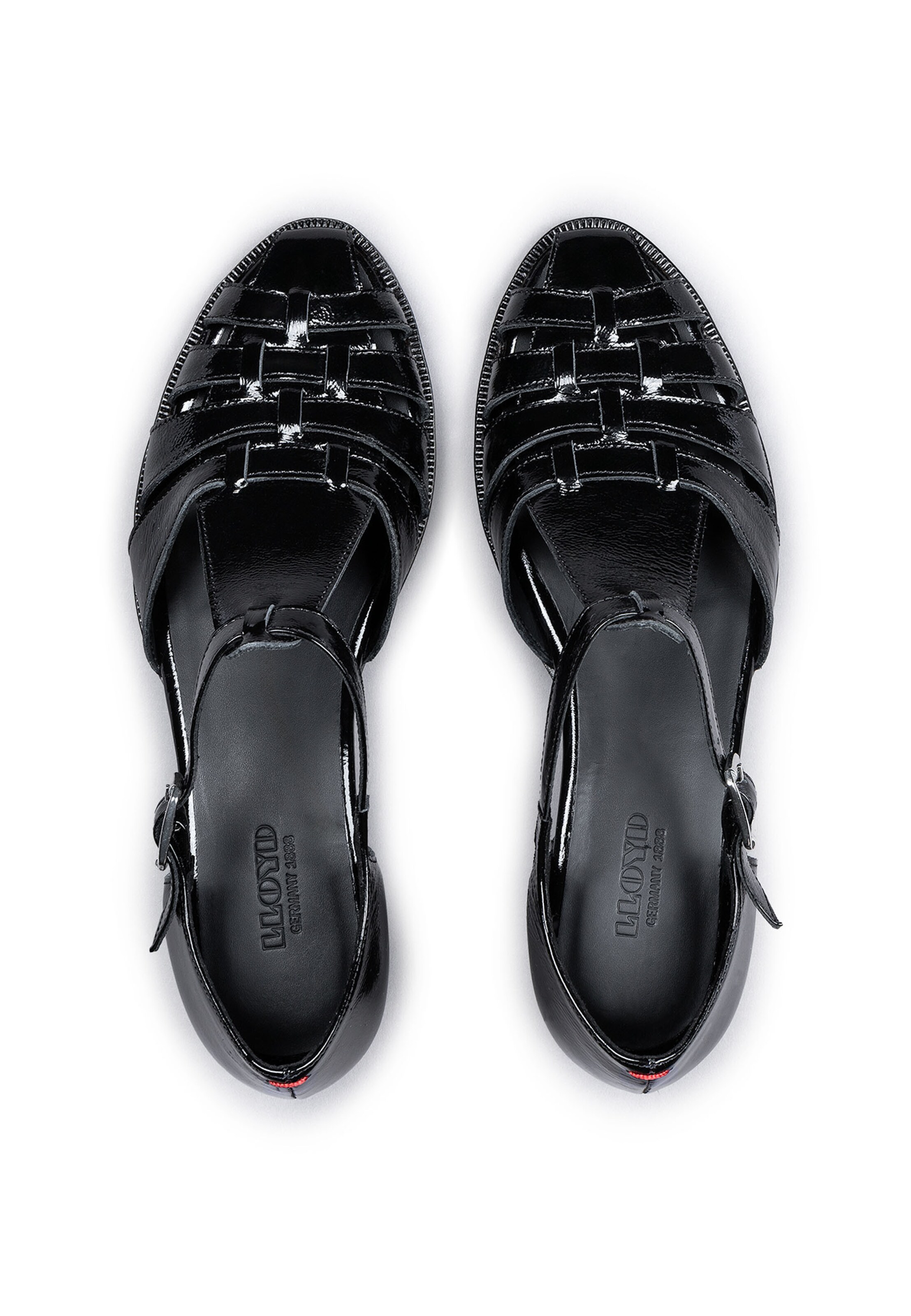 Sandales à lanières LLOYD en noir