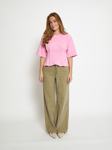 minus - Top 'Juniana' en rosa