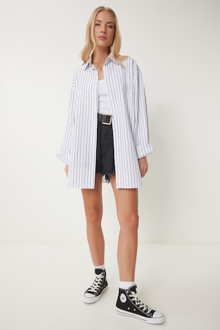 Happiness İstanbul Μπλούζα σε λευκό