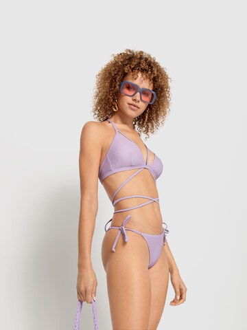 LSCN by LASCANA - Braga de bikini 'Gina' en lila