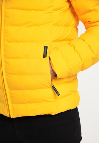 Schmuddelwedda Winter Jacket in Yellow