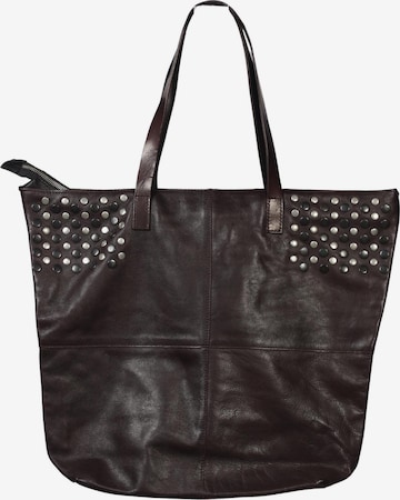 PIECES Handtasche gross Leder One Size in Rot: Vorderseite