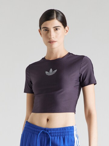 ADIDAS ORIGINALS - Camiseta en lila: frente