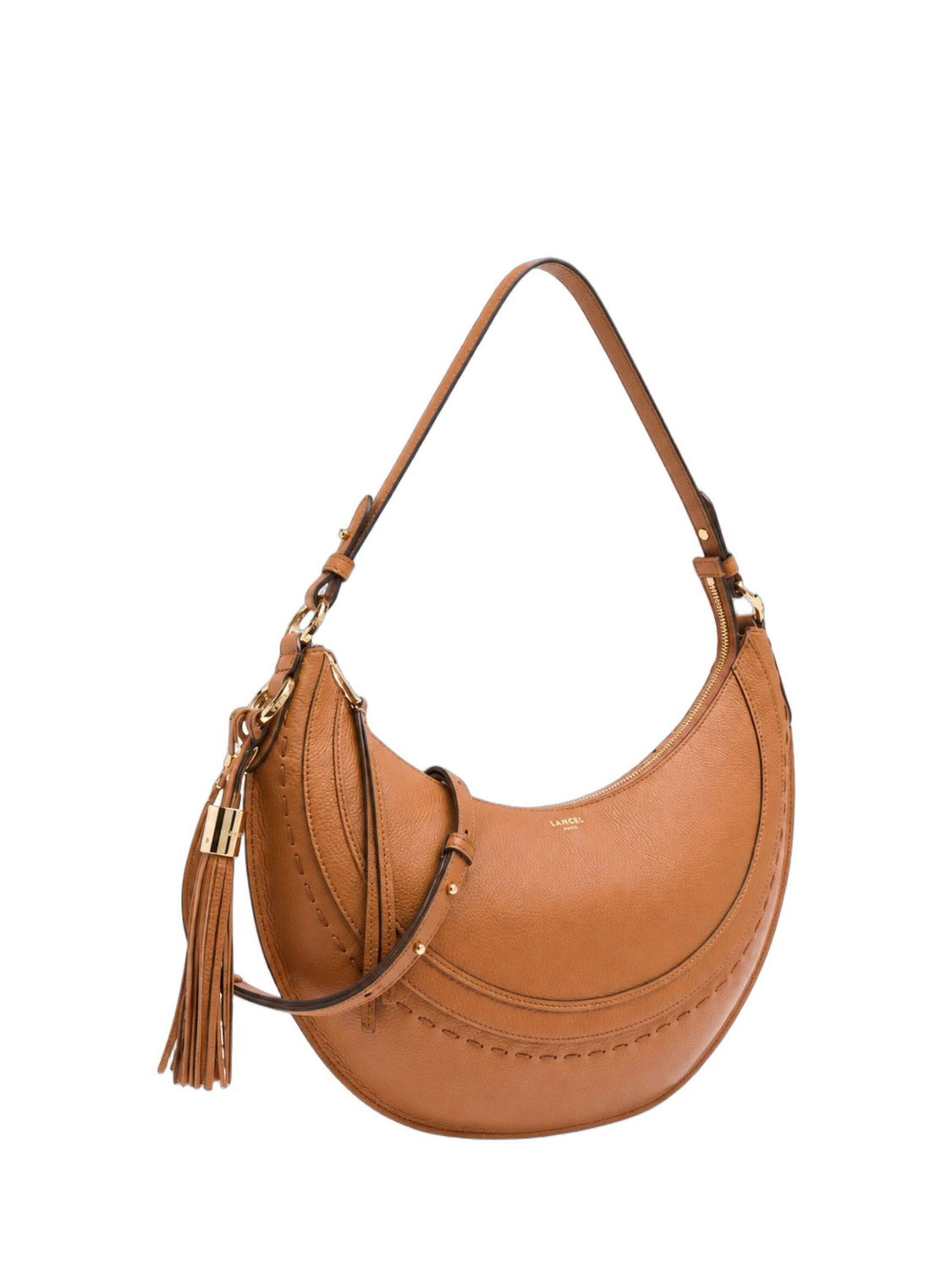 Lancel - Bolso de hombro 'Hobohème' en marrón