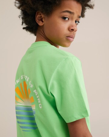 Tricou de la WE Fashion pe verde