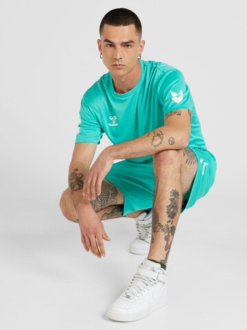 Hummel Trainingsanzug in Blau