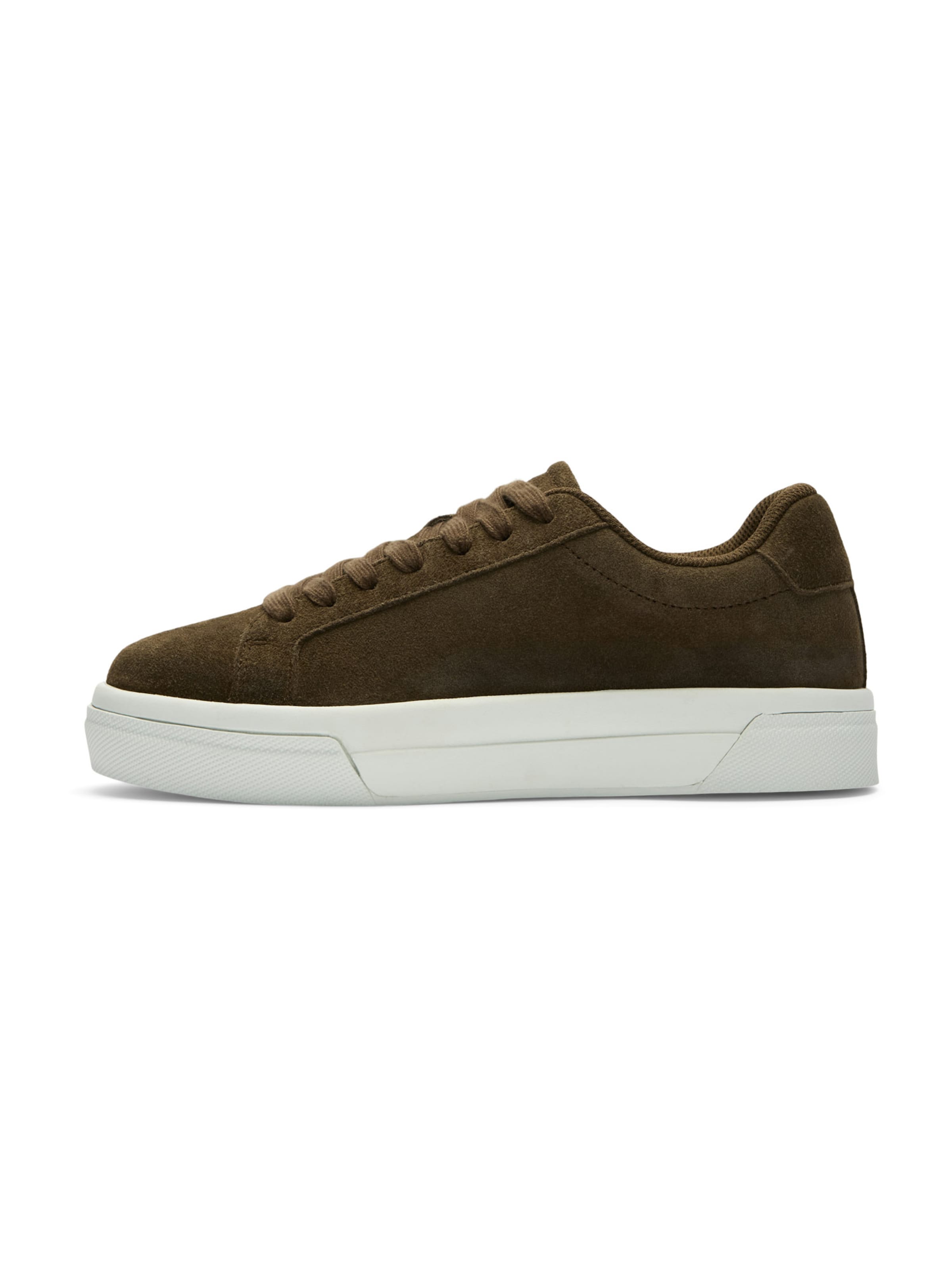 SELECTED Sneakers laag 'SLFEVA' in Bruin: voorkant