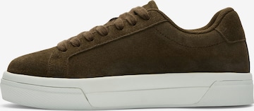 SELECTED Sneakers laag 'SLFEVA' in Bruin: voorkant