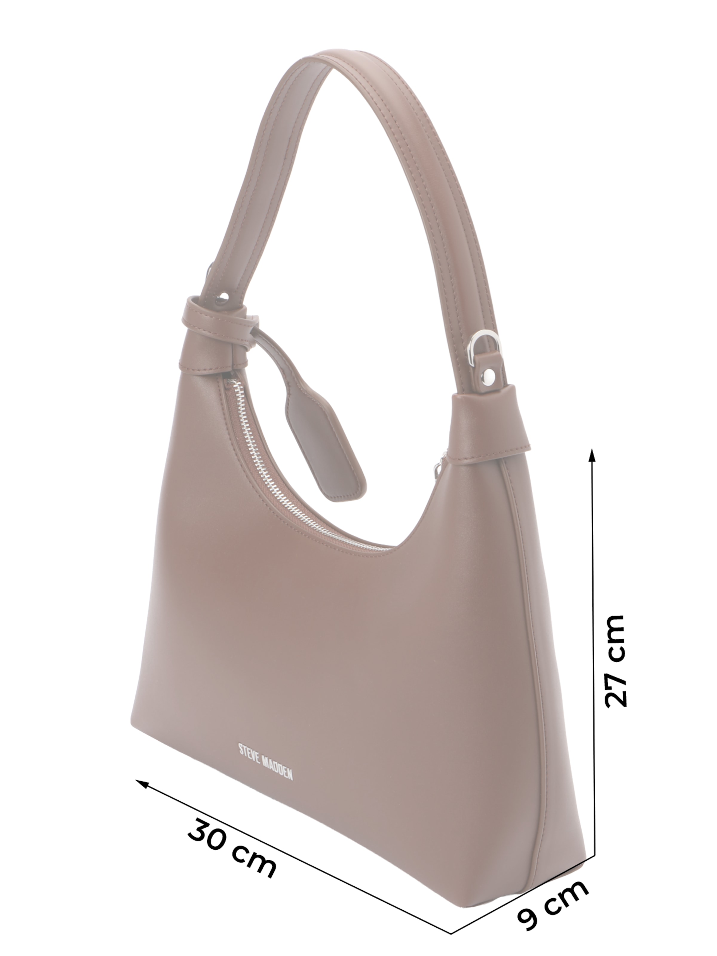 STEVE MADDEN Schultertasche 'Beliot' in Braun: Vorderseite