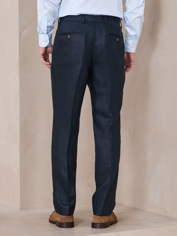 Next Regular Pleated Pants in Blue