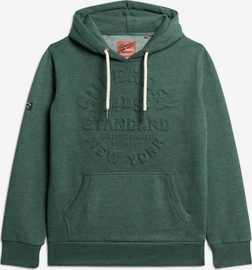 Superdry Sweatshirt in Groen: voorkant