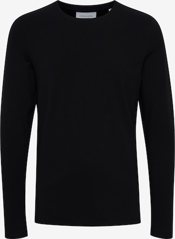 Casual Friday - Camiseta 'Theo' en negro: frente