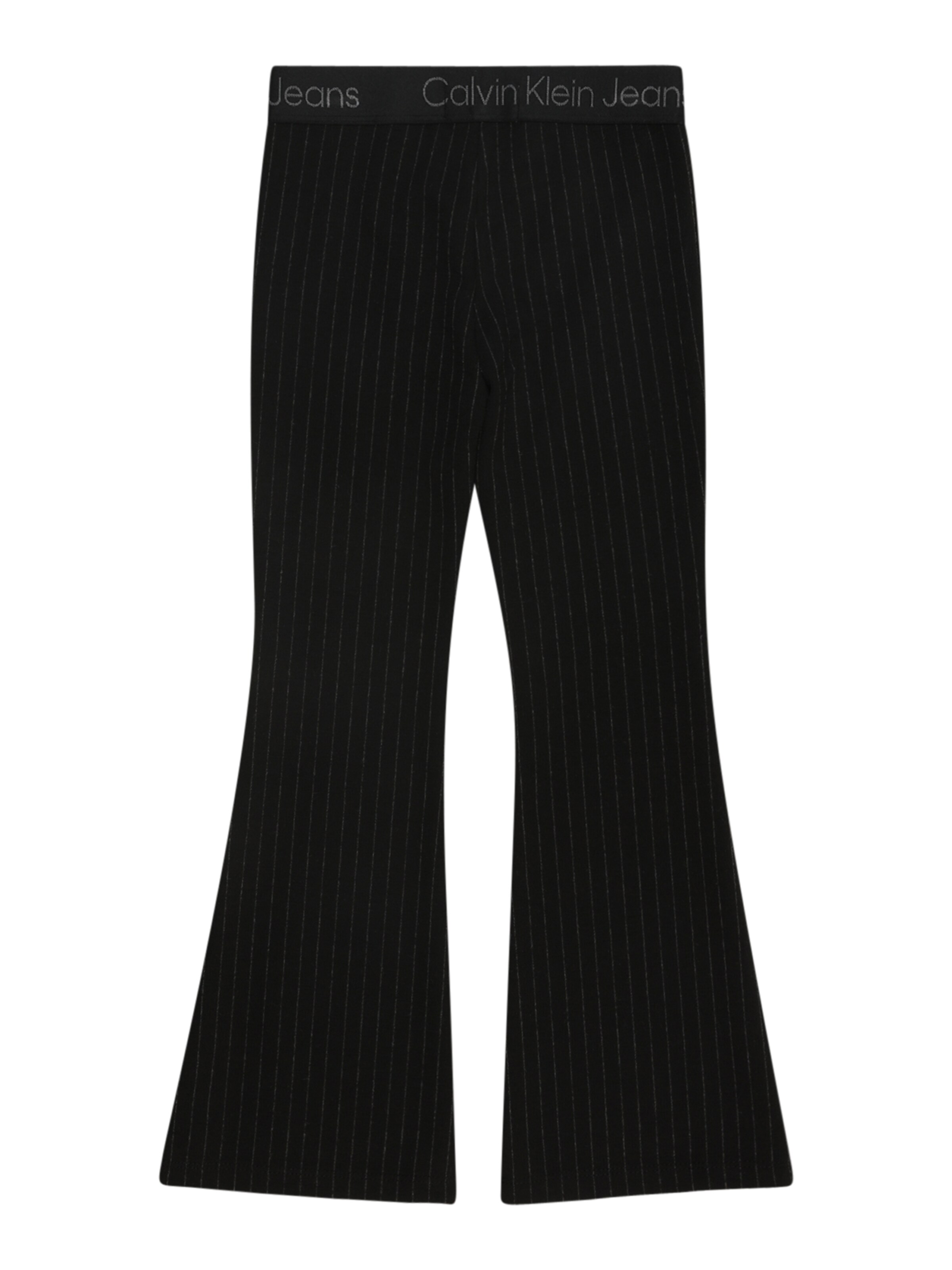 Calvin Klein Jeans Flared Hose in Schwarz