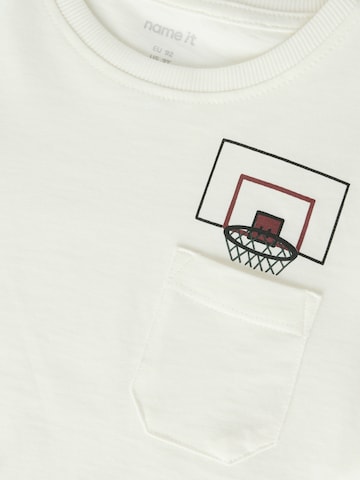NAME IT Póló 'NMMVILIAN' - fehér