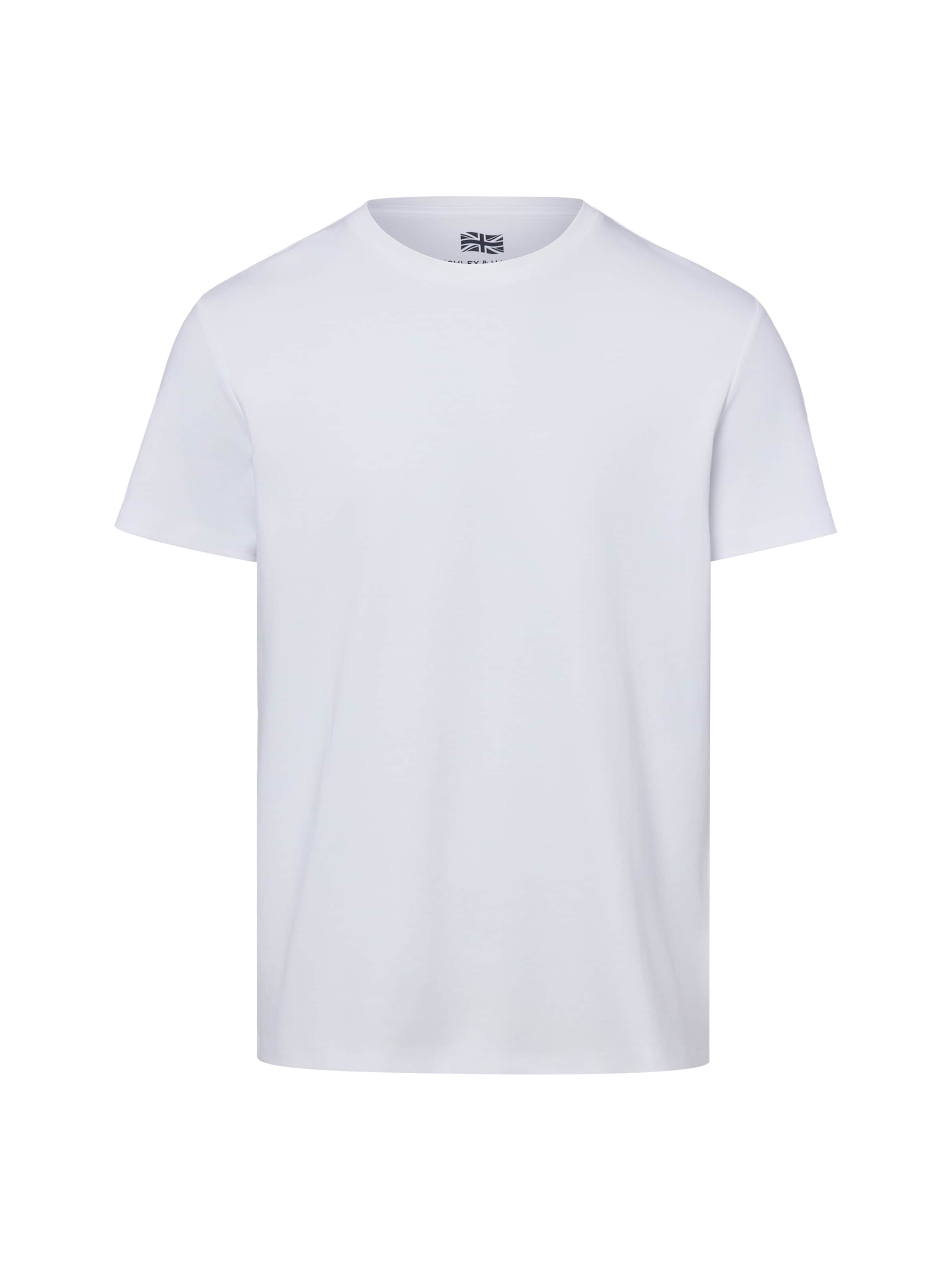 Finshley & Harding London T-Shirt in Weiß: Vorderseite