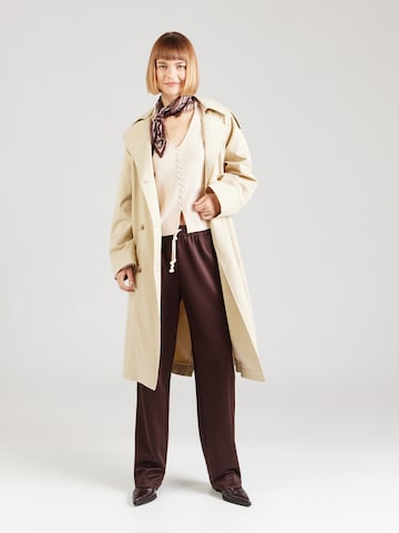 VERO MODA Neuletakki 'AWHanna' värissä beige