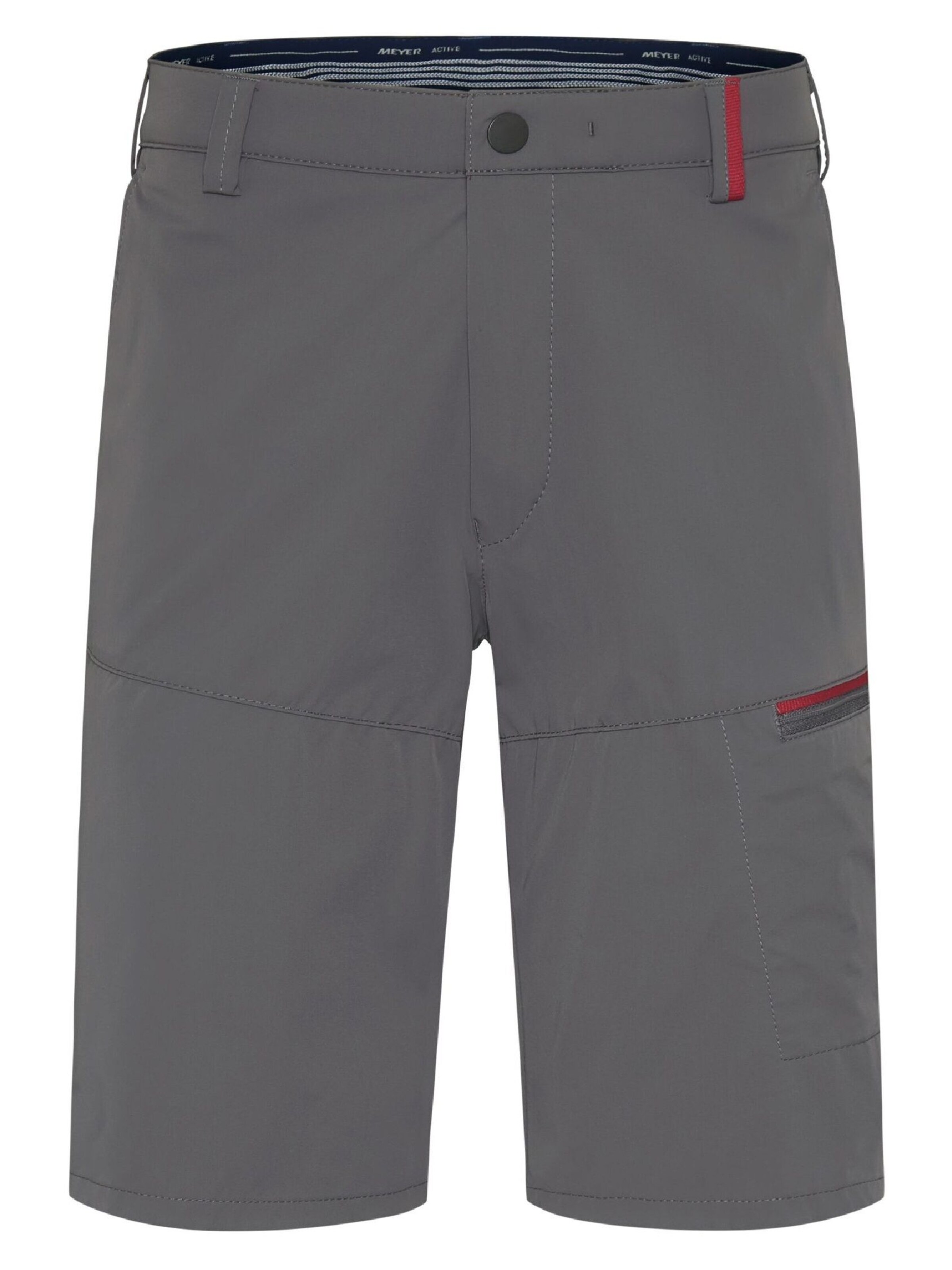 MEYER Pants 'B-Arran' in Grey: front