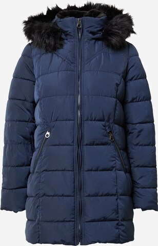 VERO MODA Winter Coat in Blue: front