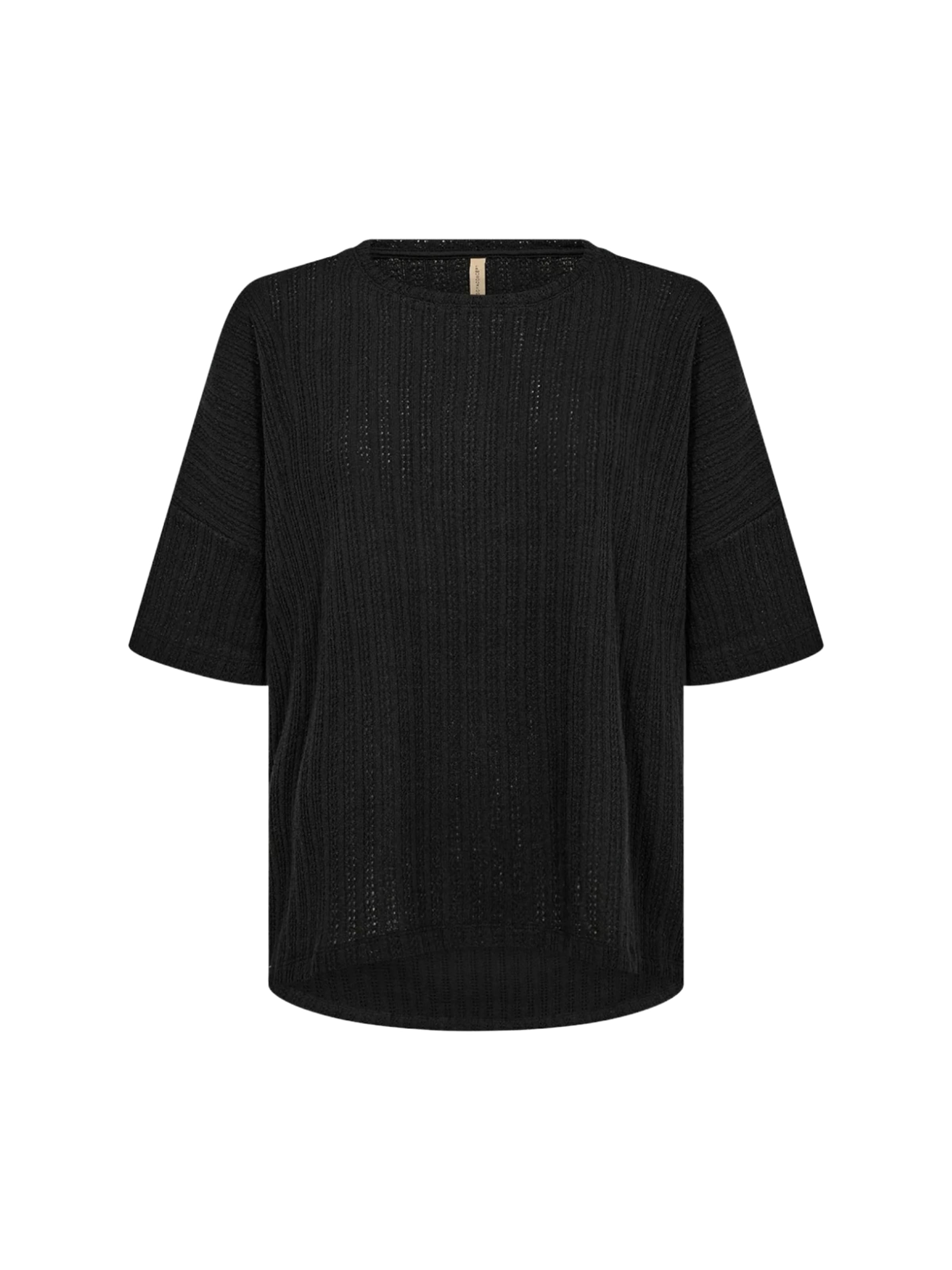 Haut 'SHONAS' Soyaconcept en noir : devant