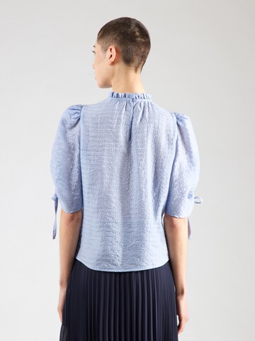 co'couture Blouse 'Charlie' in Blauw