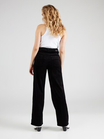 Gang Wide Leg Hose '94SILVIA' in Schwarz
