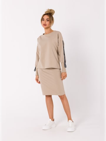 made of emotion - Sudadera en beige