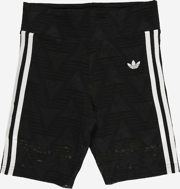 ADIDAS ORIGINALS Skinny Leggingsit värissä musta: etupuoli