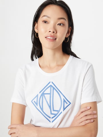 Lauren Ralph Lauren - Camiseta 'KATLIN' en blanco