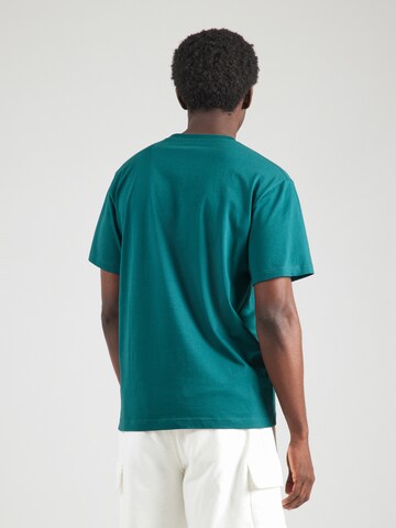 T-Shirt 'Racer' Cleptomanicx en vert
