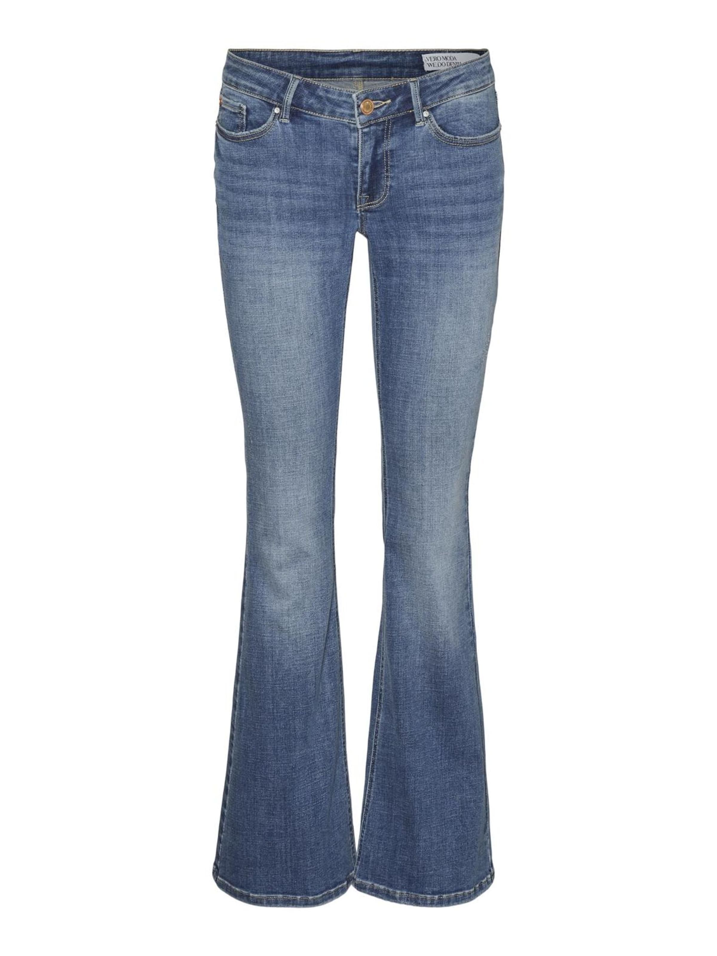 VERO MODA Flared Jeans in Blue: front