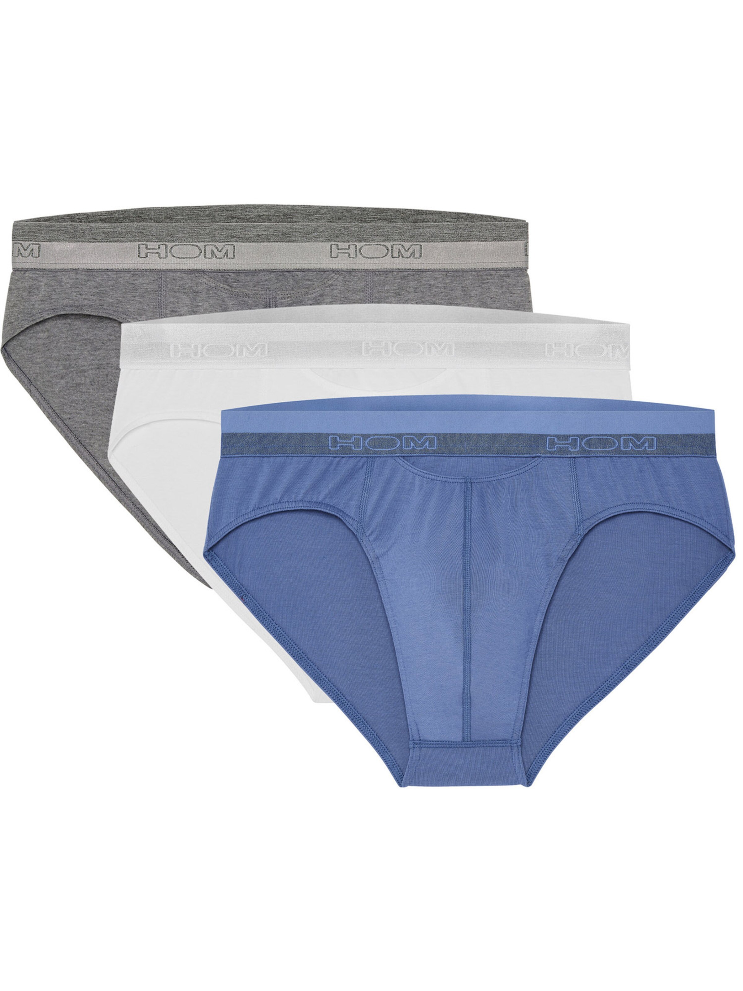 Slip ' Mini Briefs HO1 ' HOM en bleu : devant