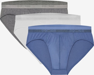 Slip ' Mini Briefs HO1 ' HOM en bleu : devant