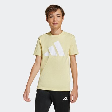 ADIDAS SPORTSWEAR Performance Shirt 'Essentials' in Yellow