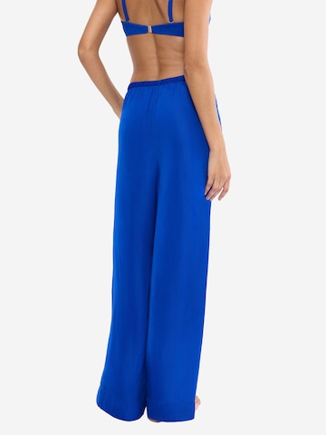 TRIUMPH Loosefit Strandhose ' Red Label Summer ' in Blau