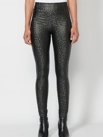 KOROSHI Regular Leggings in Schwarz