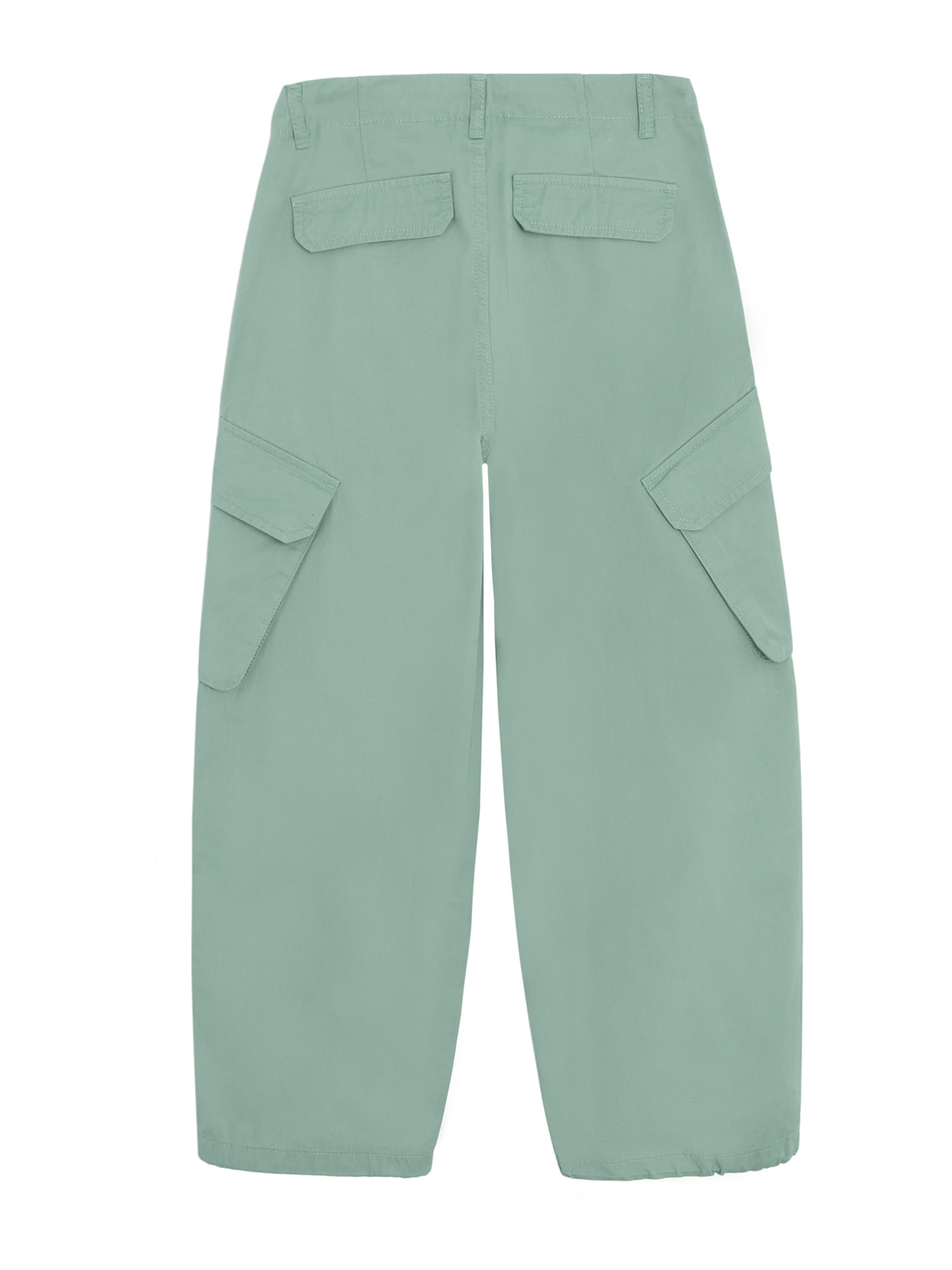 Cool Club Wide leg Byxa i grön