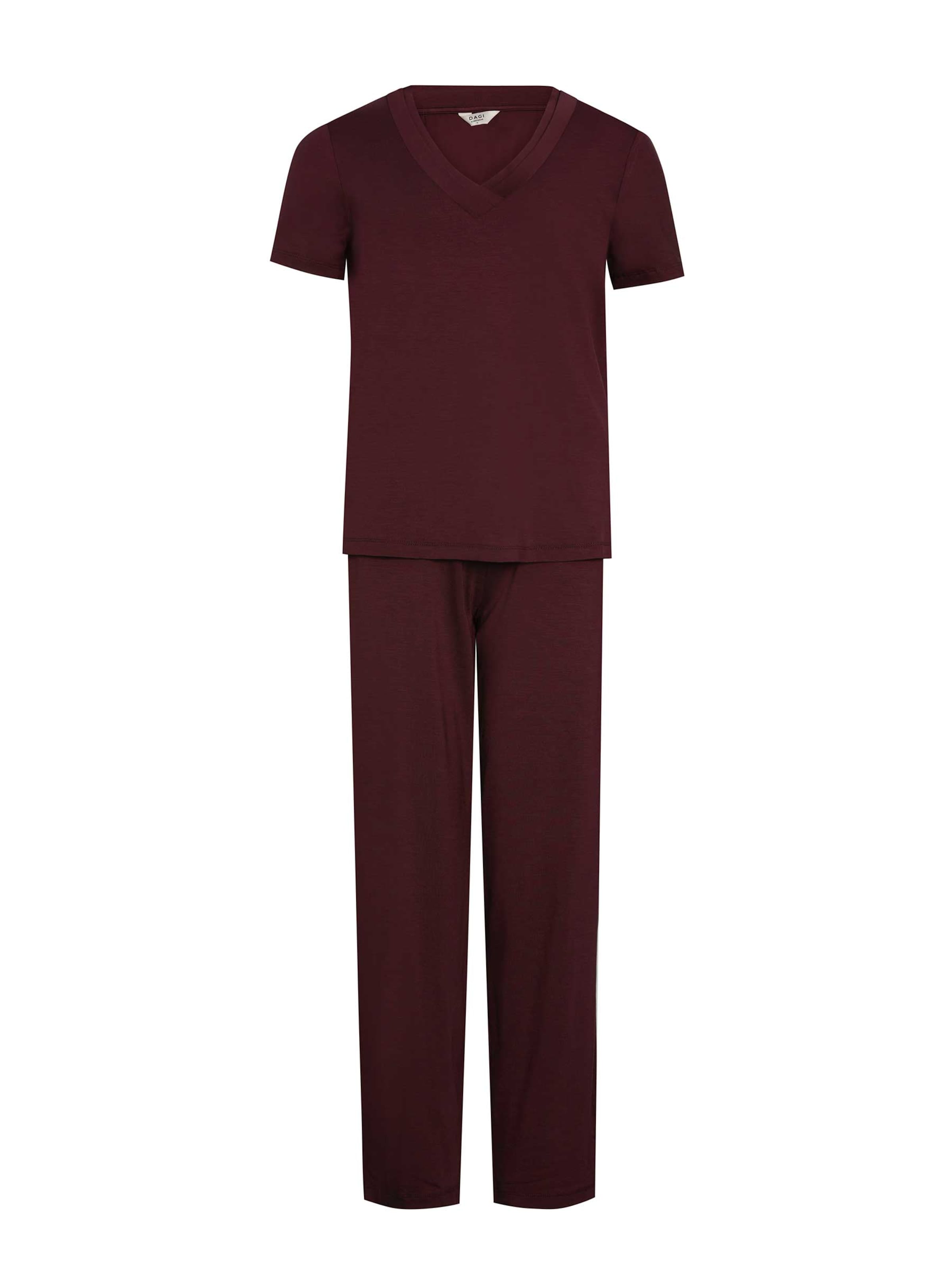 Dagi Πιτζάμα σε κόκκινο: μπροστά