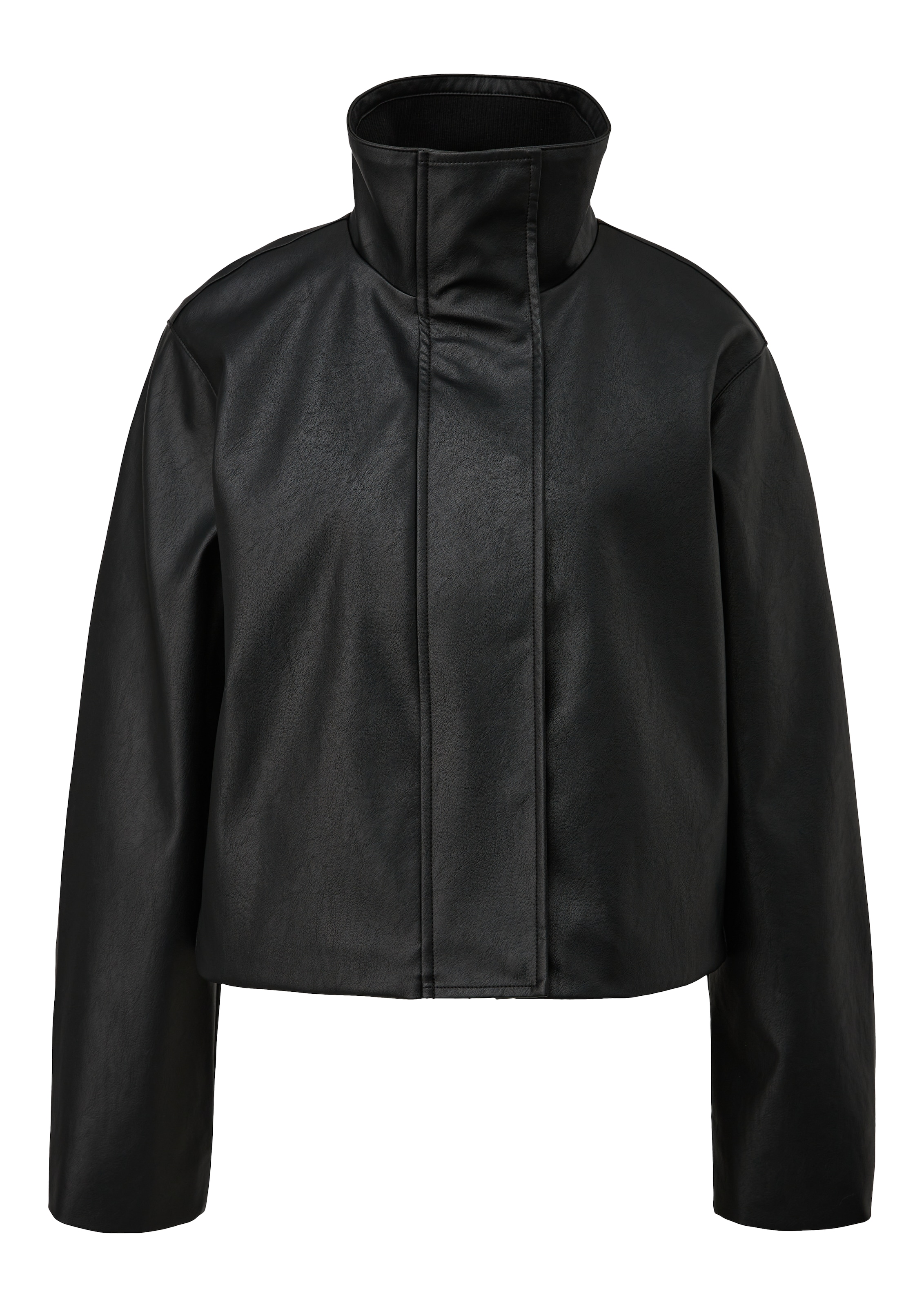 QS Tussenjas in Zwart: voorkant