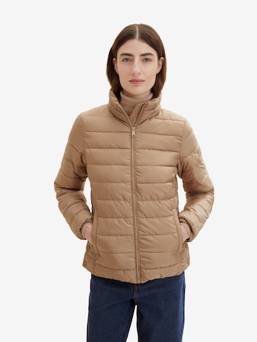 TOM TAILOR Between-Season Jacket in Beige: front