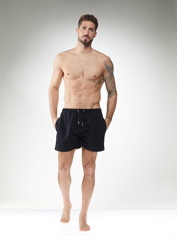 ABOUT YOU x Kevin Trapp Board Shorts 'MADDOX' in Black