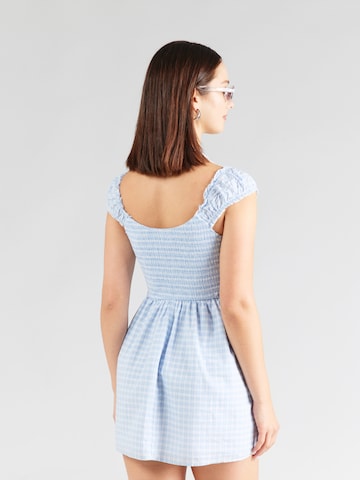 HOLLISTER Blousejurk in Blauw