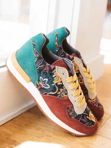 inkkas Sneakers laag 'Yuuki' in Bruin