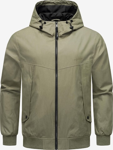 Ragwear Демисезонная куртка 'Tyller' в Зеленый: спереди