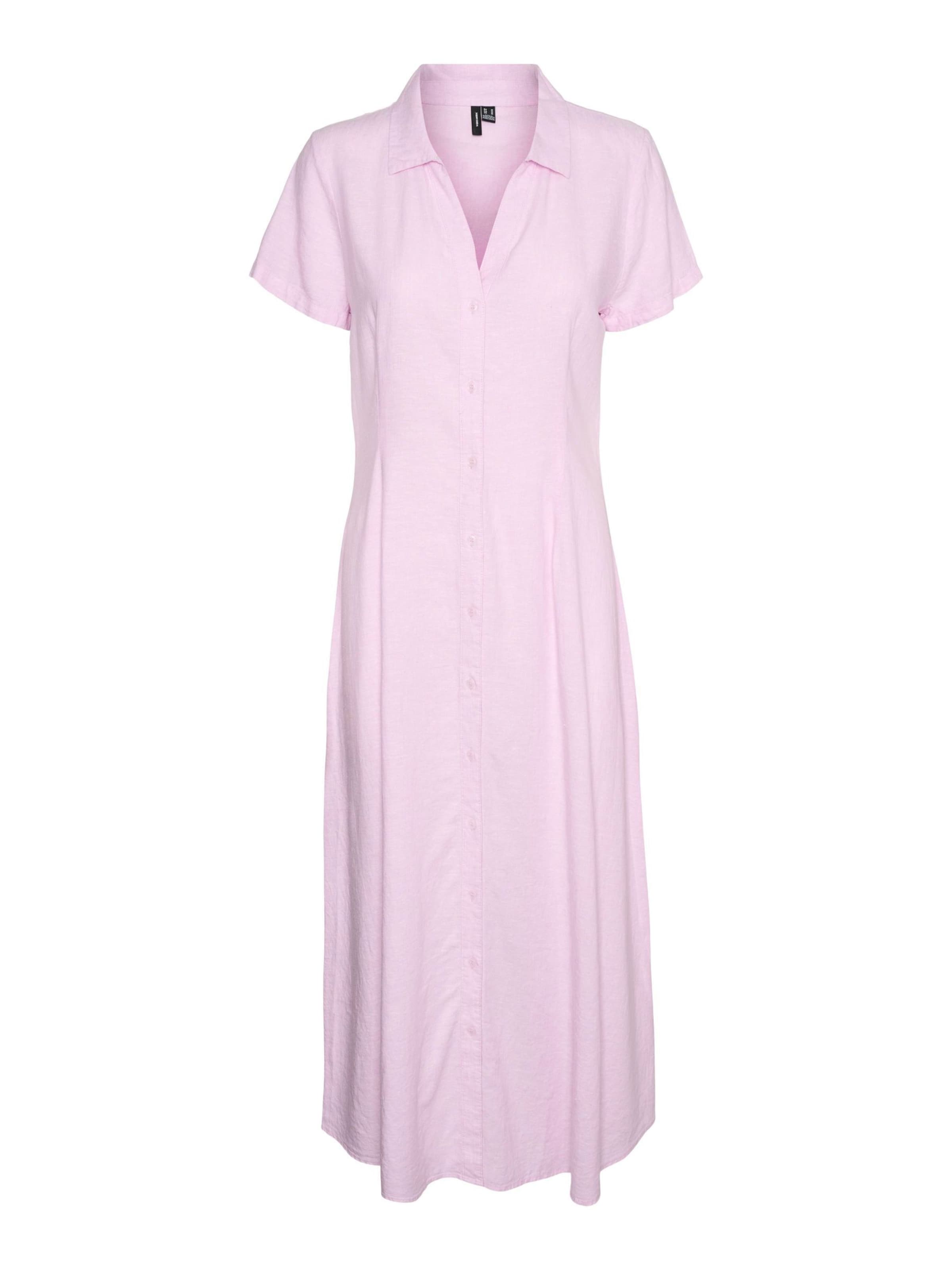 VERO MODA Blusekjole 'LINN' i pink: forside